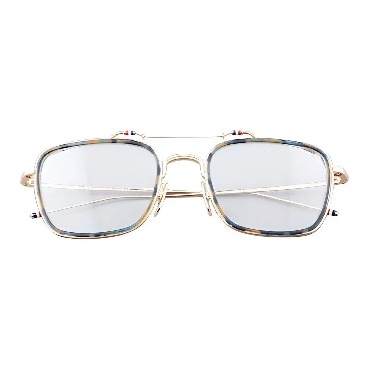 THOM BROWNE Rectangular Frame Glasses-4