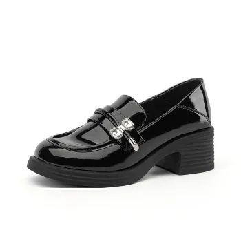 GEMEIQ Block Heel High Heels 5.5cm Women's