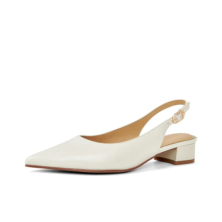 PT'SON Chunky Heel High Heels 3.8cm Women's-1