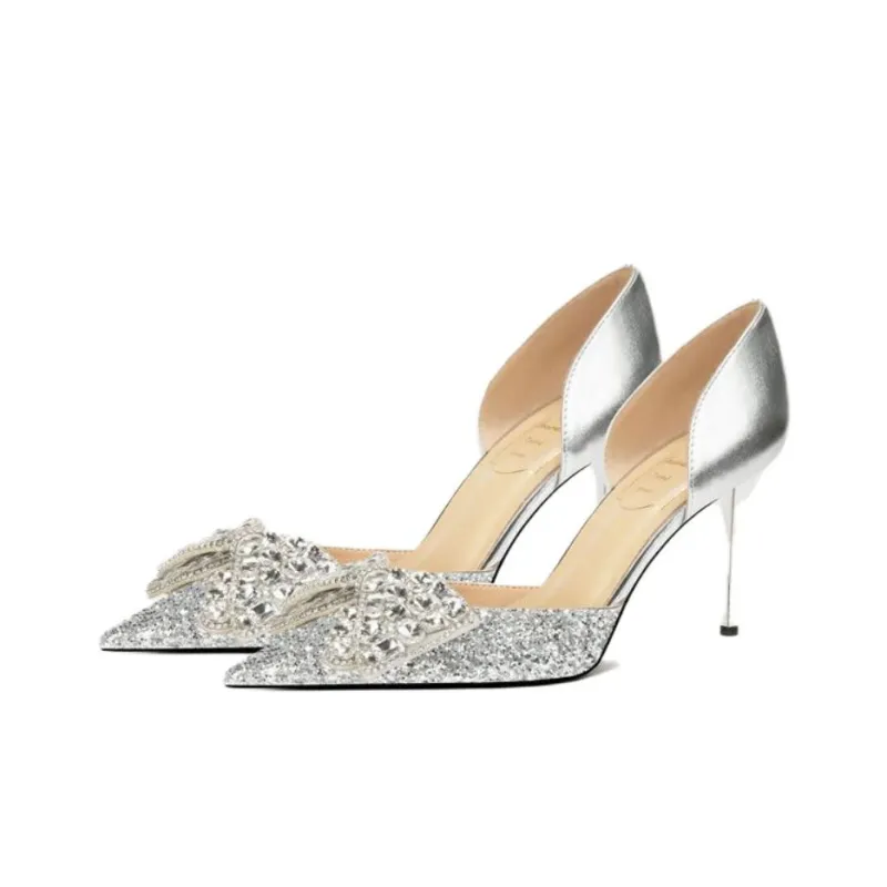 Zubumei Slim Heel High Heels Women's-1