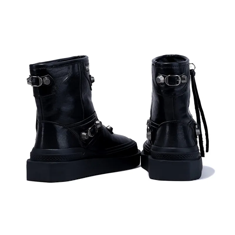 BELLALILY Short Snow Boots Women's-4