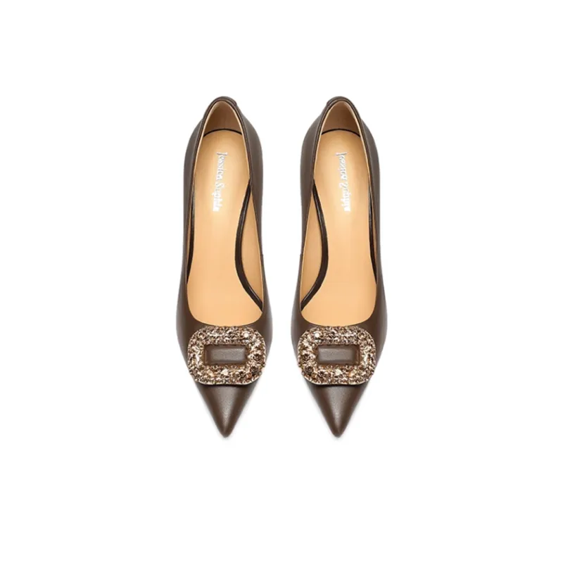 JESSICA SOPHIA Slim Heel High Heels 6cm Women's-3