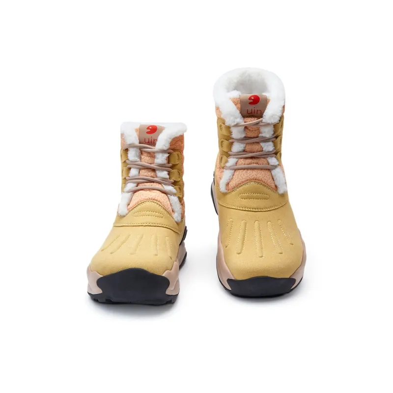 U.IN Plants & Flowers Snow Boots Women's Purple/Dark Gray/Orange-22