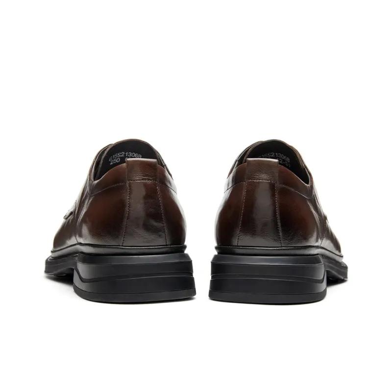 CAMEL Dress Shoes Men Low Top-10