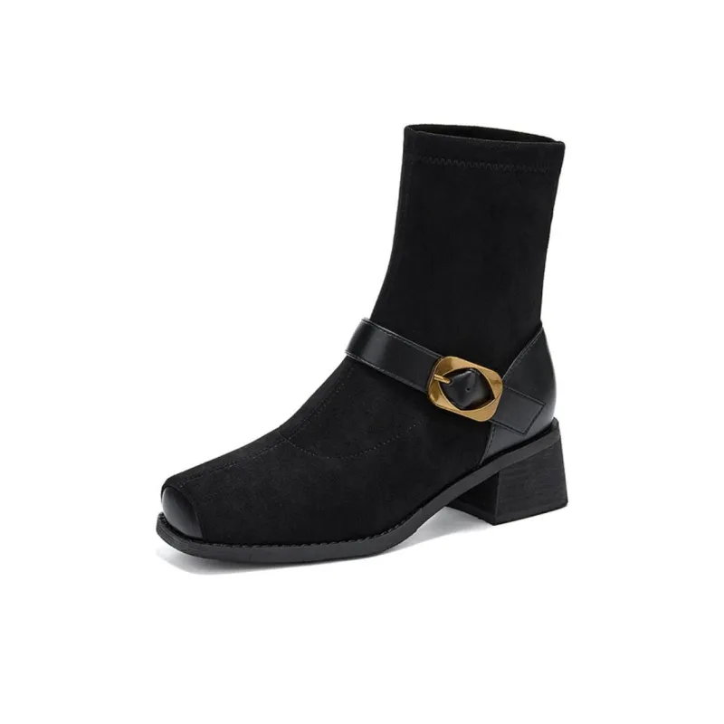 DAPHNE Ankle Boots Women's Black-1