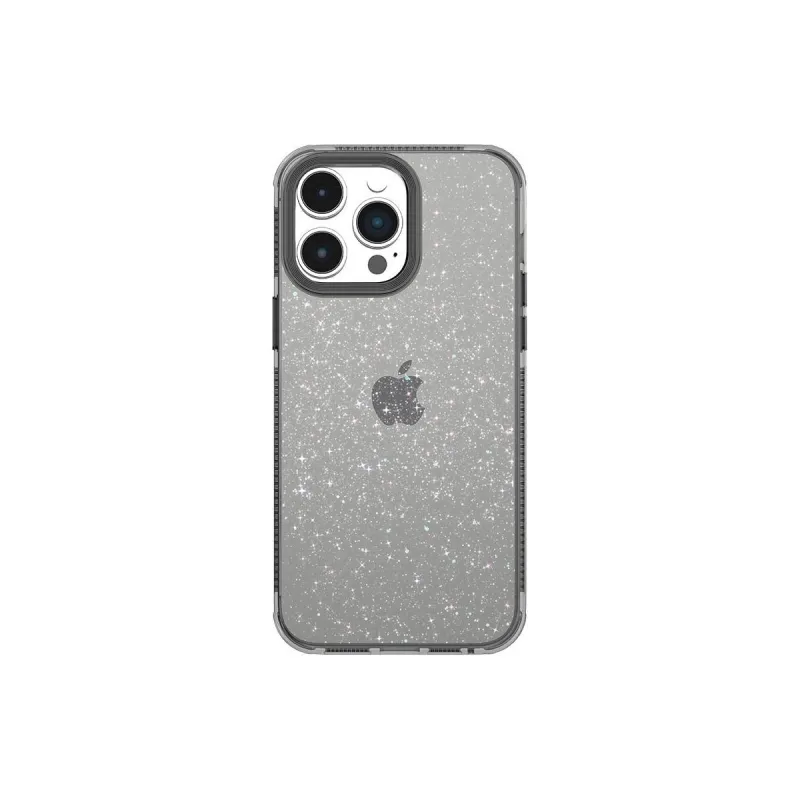 ZHUOJI TPU Material Transparent Heat Dissipation Glitter Phone Case Compatibility Apple 16 Proma-1
