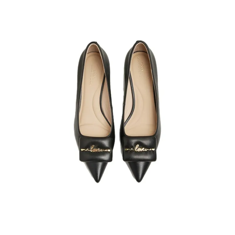 TATA High Heels Women's Solid Color-7