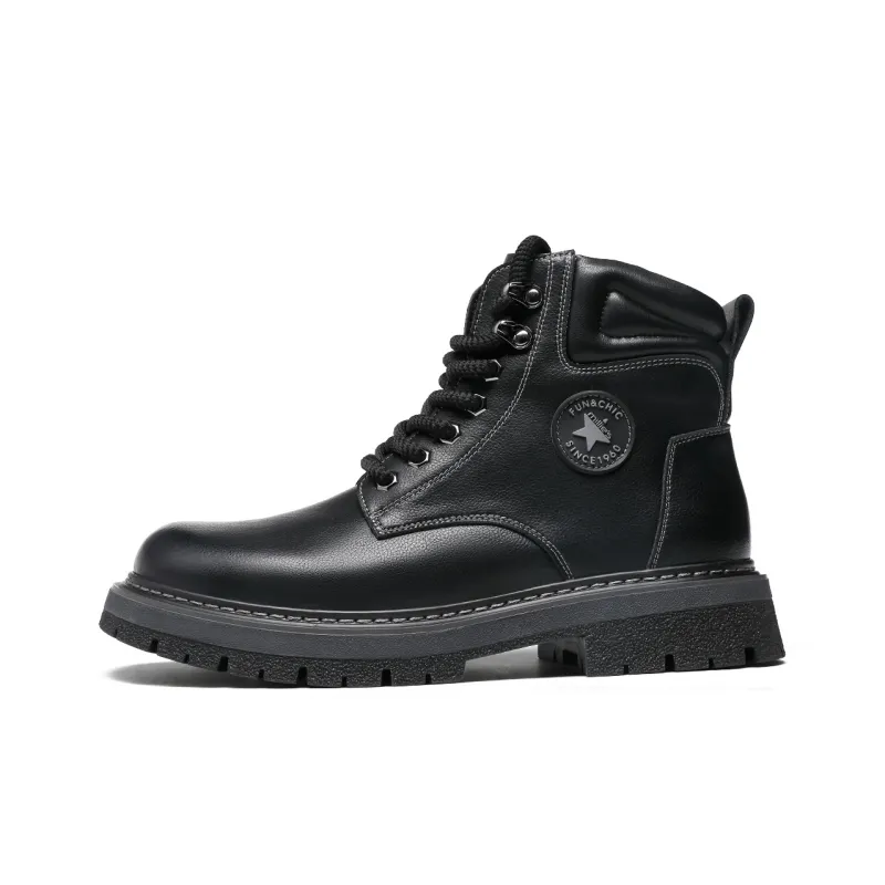 MILLIE'S Short Martin Boot Men's Black-0