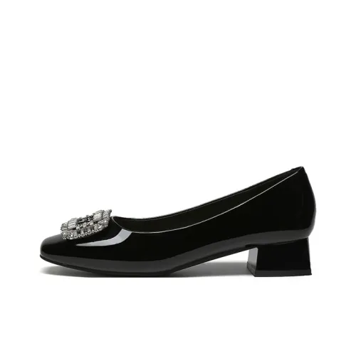 DAPHNE Chunky Heel High Heels 3.2cm Women's