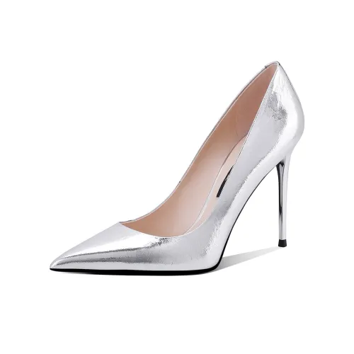 Miss Left High Heels Women's Silver