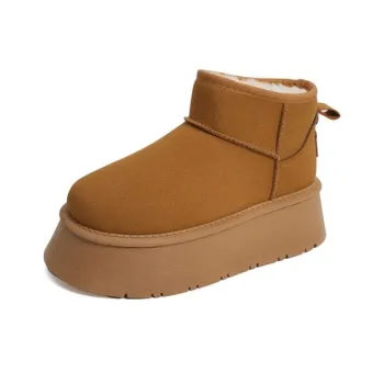 Crelinkxlat Warm Short Snow Boots Women's