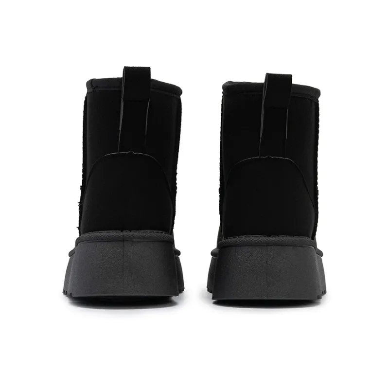 CVOJOO Warm And Wear Resistant Short Snow Boots Women's-4