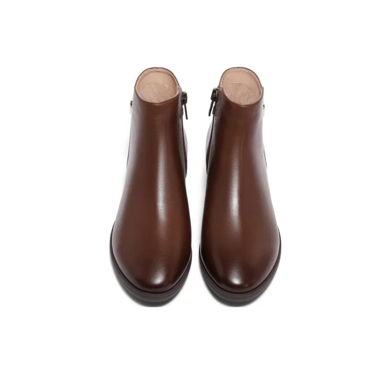 Senda Ankle Boots Women's Black/Brown-7
