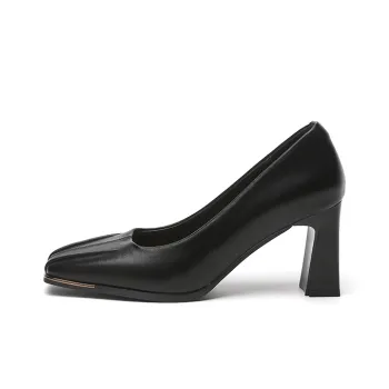 DAPHNE Chunky Heel High Heels 7.5cm Women's