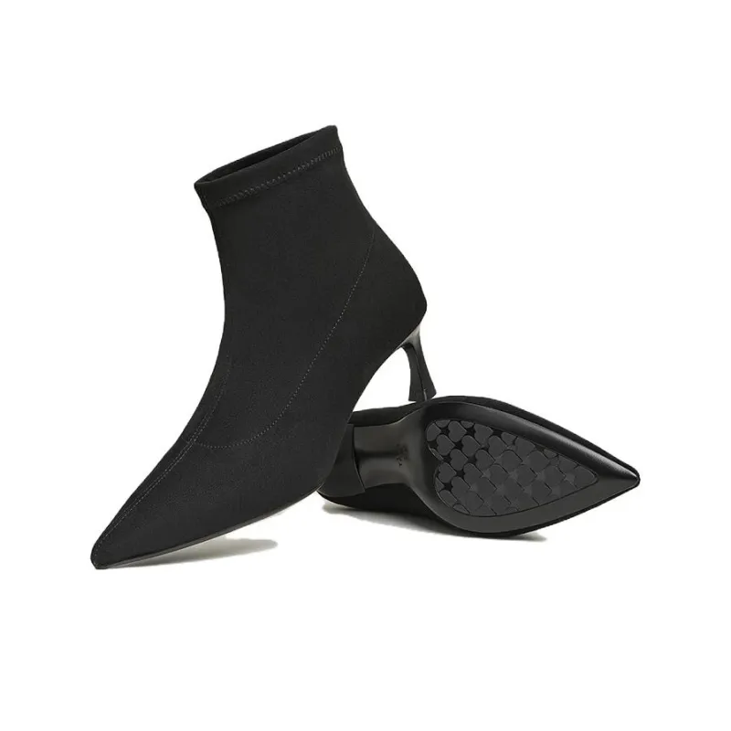 TATA Ankle Boots Women's Gray/Black-10