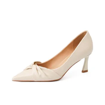 Beijiani High Heels Women's Black/Silver/White