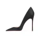 Suede Black Red Base 10cm