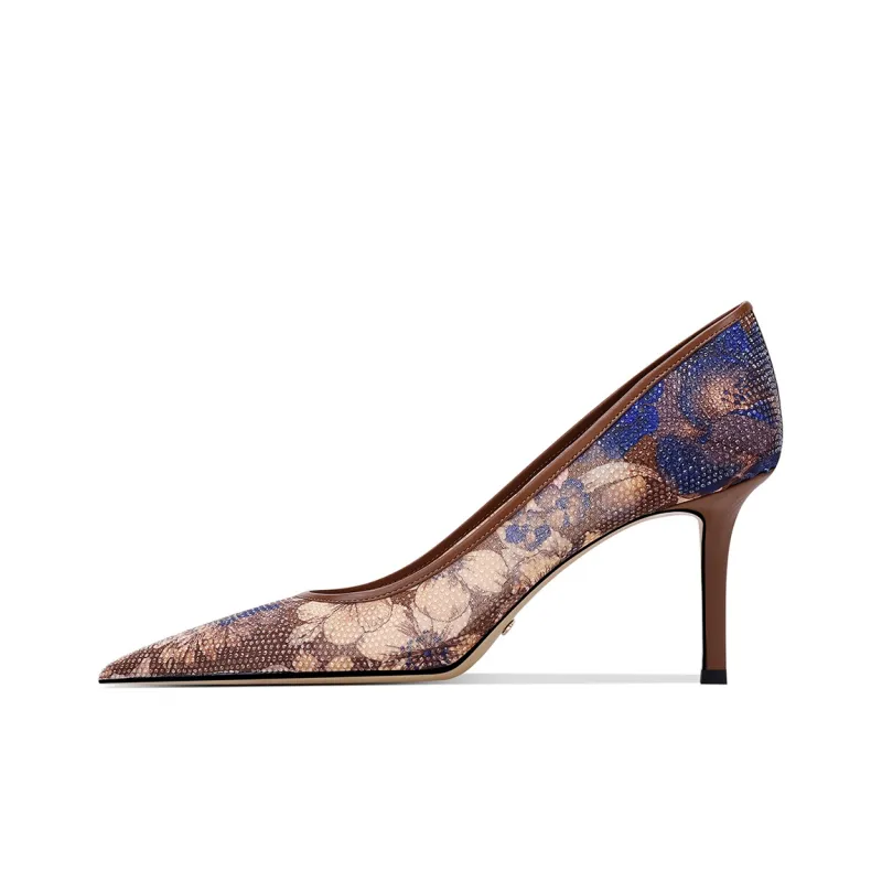 Shesrim Slim Heel High Heels 7.5cm Women's-7