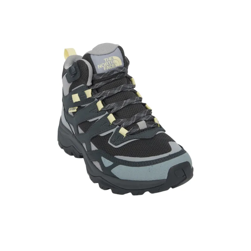 THE NORTH FACE Anti Slip Wear Resistant Mid Top Trekking Shoes Women's Gray-2