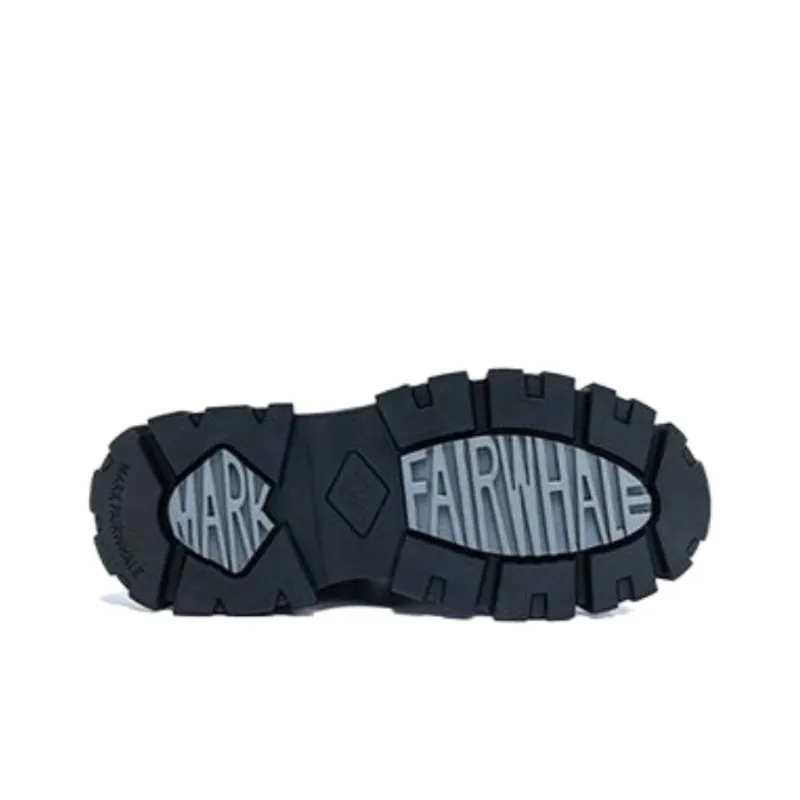 FAIRWHALE Martin Boots Unisex Black-13
