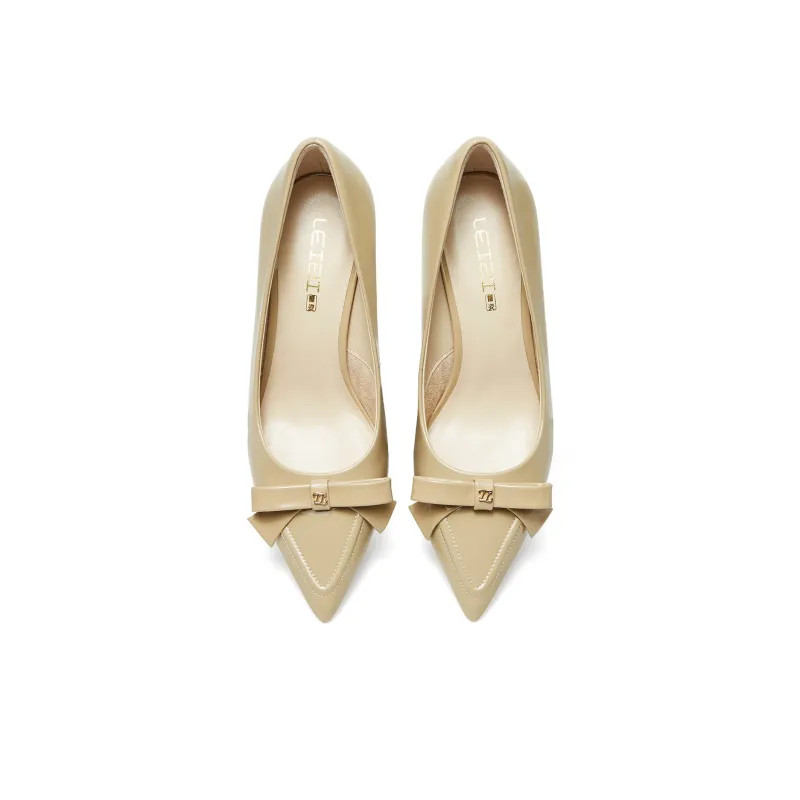 Lazi Spool Heel High Heels 6.5cm Women's-11
