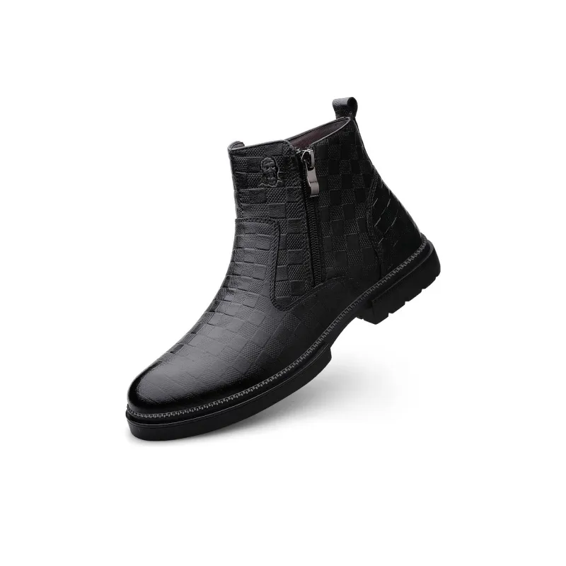 LAORENTOU Ankle Boots Men's Black-2