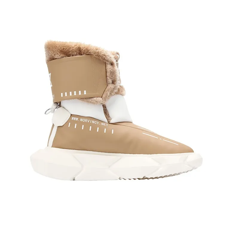 NORVINCY Snow Boots Unisex Khaki-1
