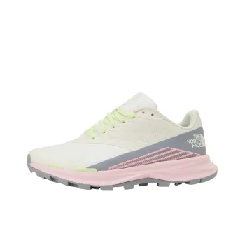 THE NORTH FACE Vectiv Wear resistant And Lightweight Low Top Running Shoes Women's White Pink