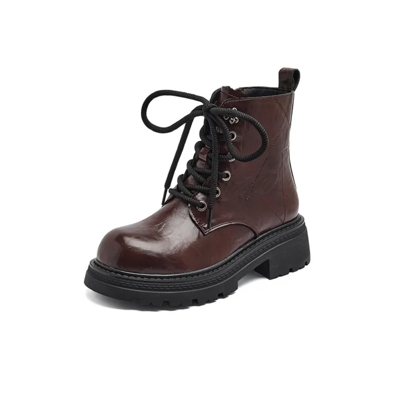 AGSDON Short Martin Boot 5cm Women's-7