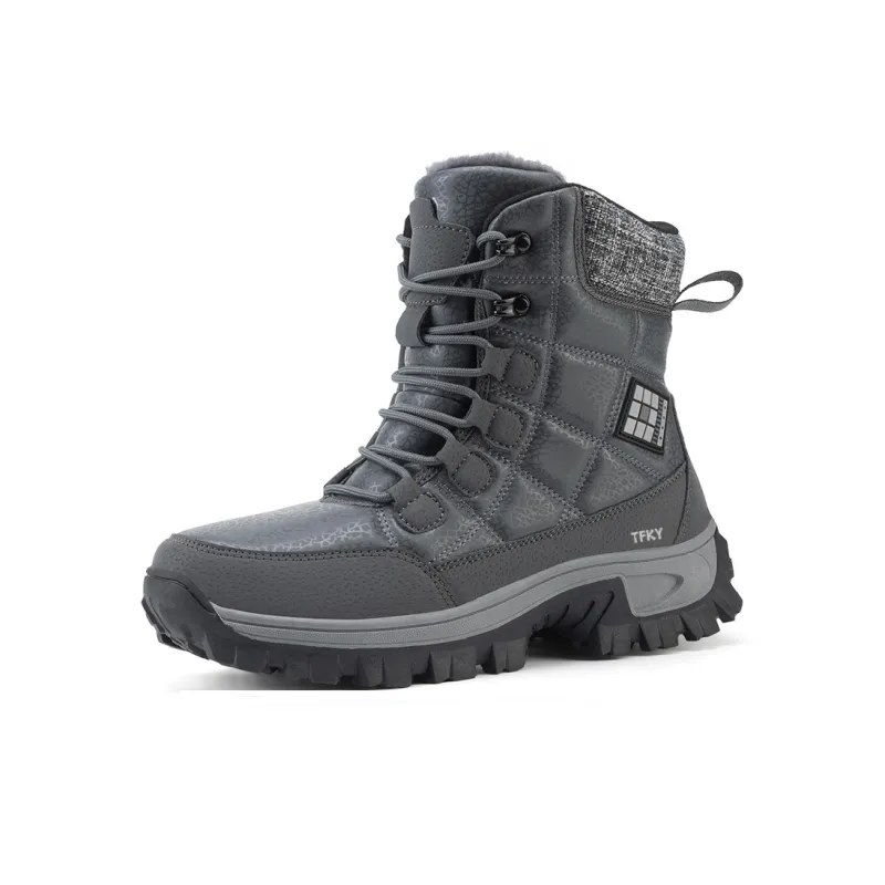 TFKY Water-Resistant Slip-Resistant Snow Boots Men's-4
