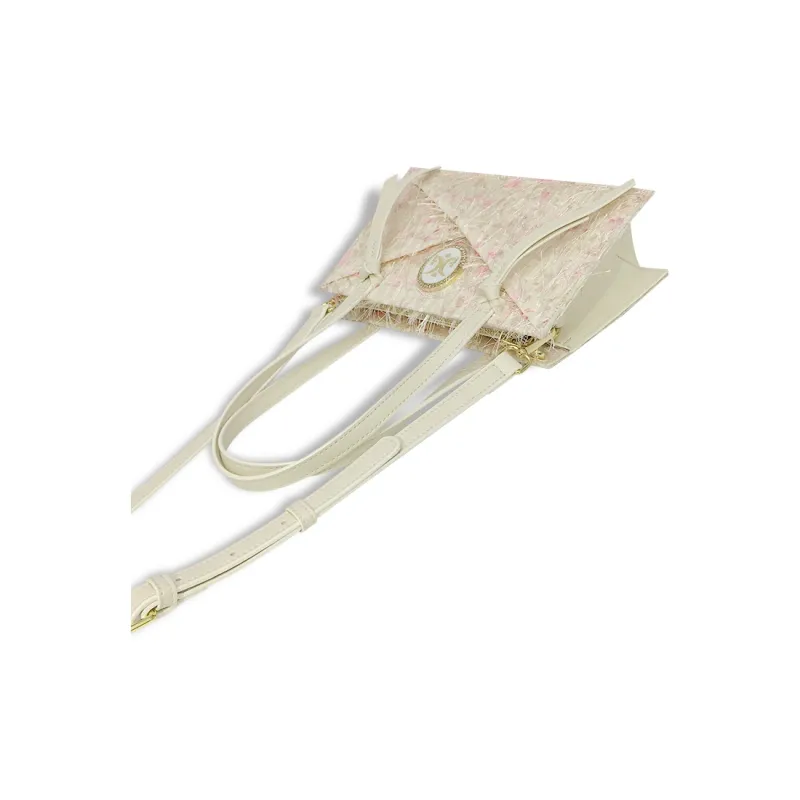 MACK JODAER Microfiber Synthetic Leather Shoulder Bag Regular Women's Narcissus Pink-3