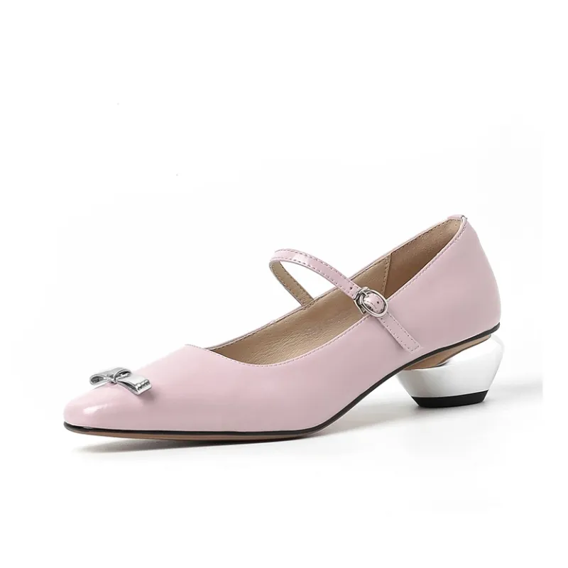 Naiyee Chunky Heel High Heels 4cm Women's-0