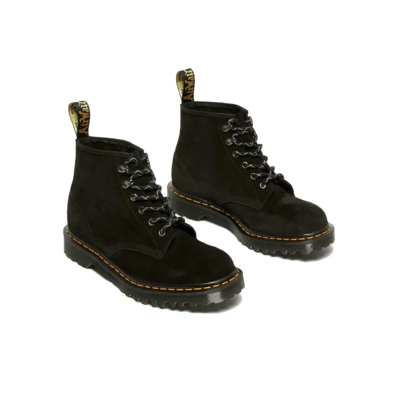Dr.Martens 101 Made In England Ben Suede Ankle Boots 'Black'-2