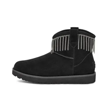 UGG Classic Mini Fringe 'Black' Women's