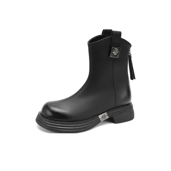 FOXER Ankle Boots Women's Black/Brown