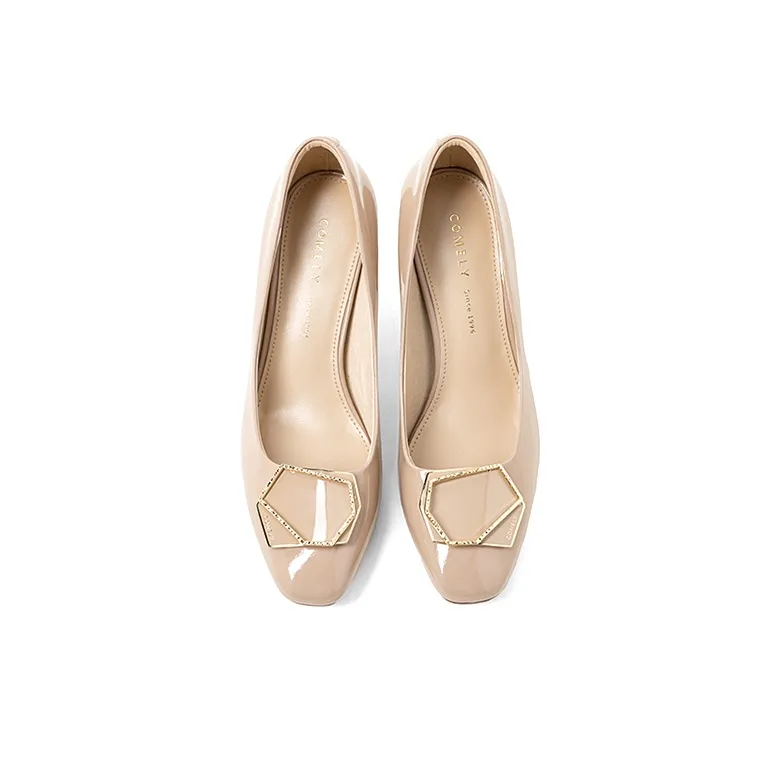 COMELY Chunky Heel High Heels 7cm Women's-7
