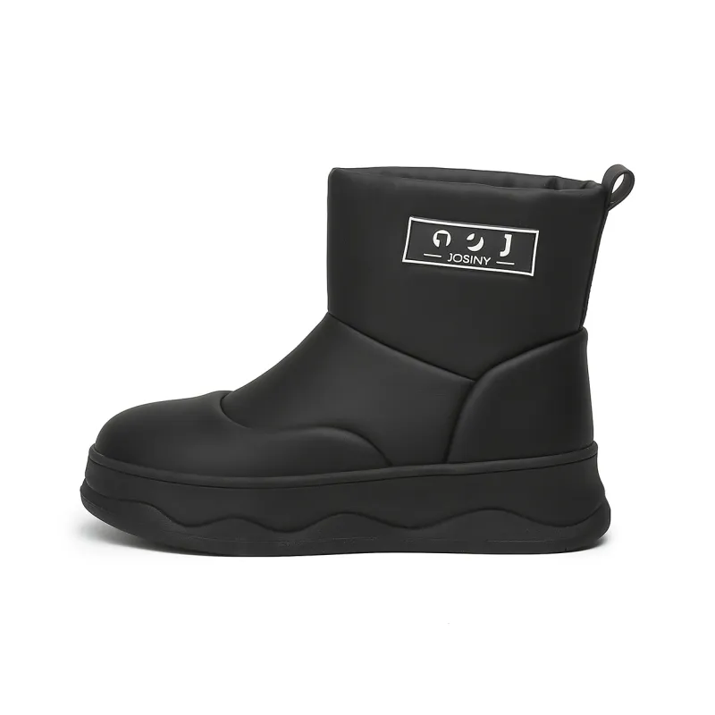 JOSINY Snow Boots Women's White/Black-0