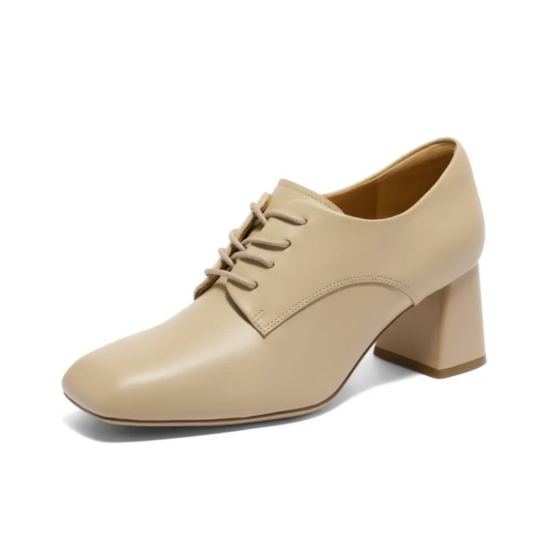 BELLE Chunky Heel High Heels Women's-6
