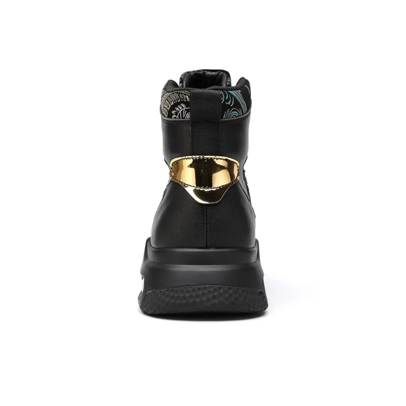 Babinda Ankle Boots 4cm Men's Black-10