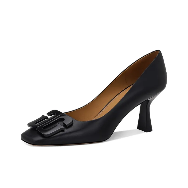 JESSICA SOPHIA Spool Heel High Heels 7cm Women's-5