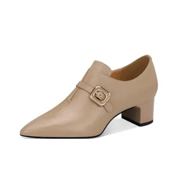 JESSICA SOPHIA Chunky Heel High Heels 4.5CM Women's