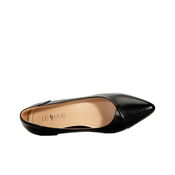 LESELE Spool Heel High Heels 5cm Women's-3