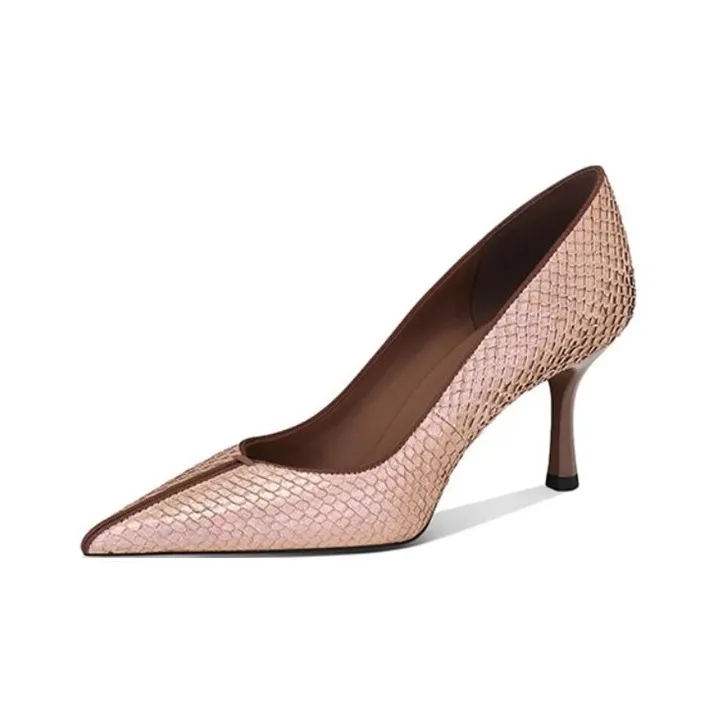 JESSICA SOPHIA Unlined Shoes Slim Heel High Heels 6.5CM Women's-0