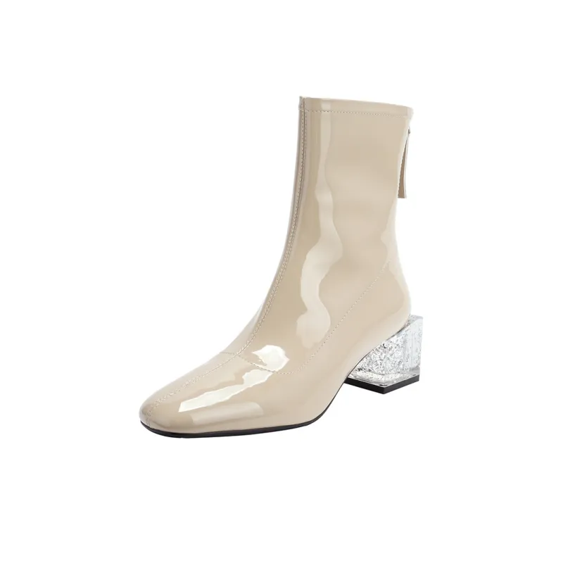 Echo&yolo Ankle Boots 5.5cm Women's-4