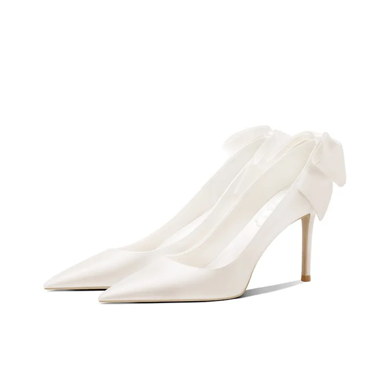 ROSE CASTLE High Heels Women's White-2
