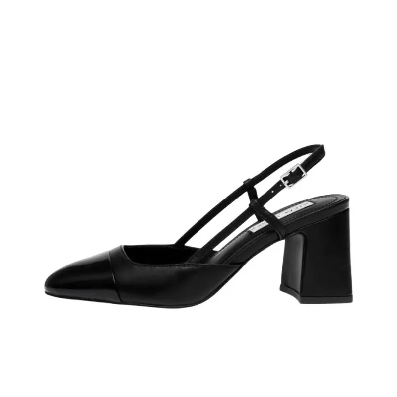 STEVE MADDEN Chunky Heel High Heels 7cm Women's-0