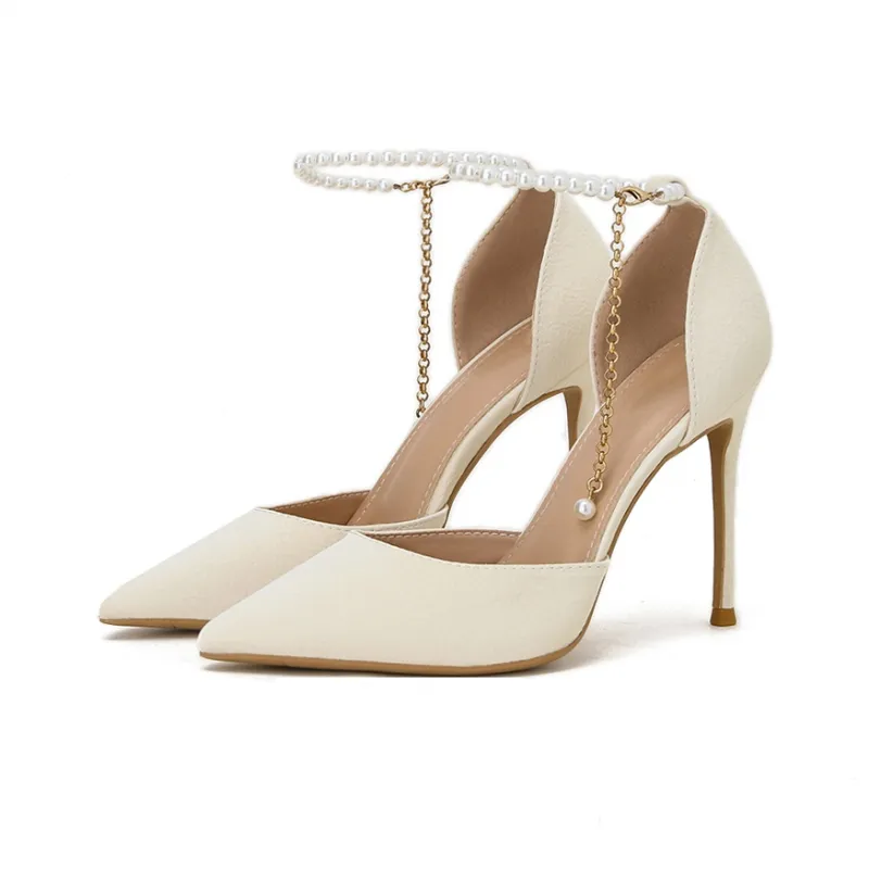 MCKP Slim Heel High Heels 8cm Women's-2