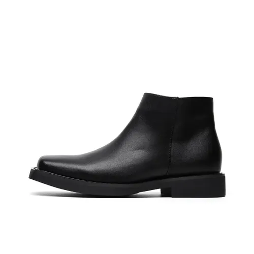 Chi Wolf Ankle Boots Men's Black