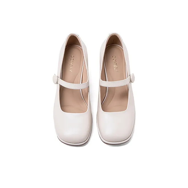 COMELY High Heels Women's Coffee/Pink/Ecru-7