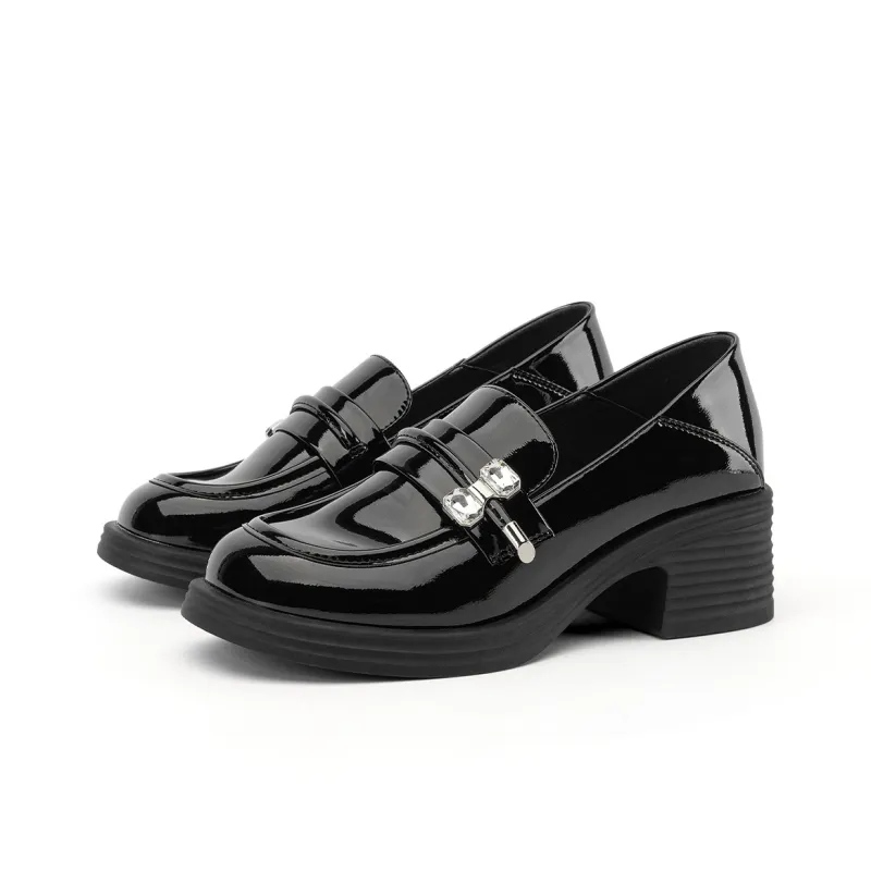 GEMEIQ Block Heel High Heels 5.5cm Women's-1